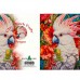 DUTCH LADY DESIGNS GREETING CARD Tropical Bird 9